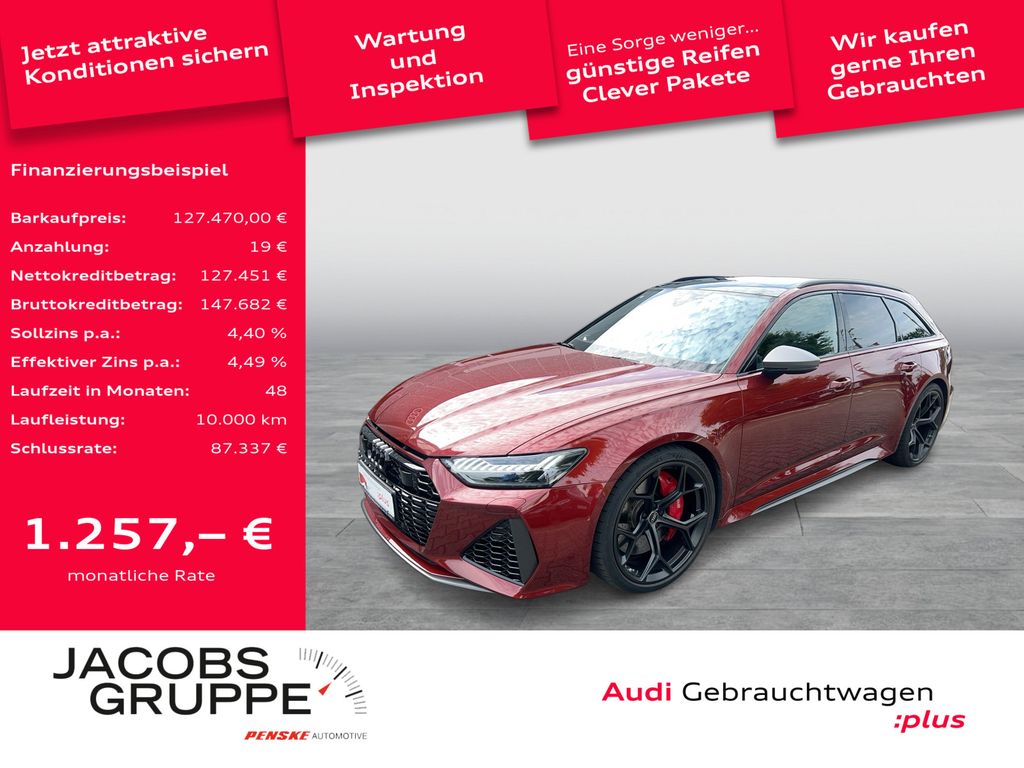 Bild des Angebotes Audi RS6 performance B+O Advanced/RS-AGA/Carbon/190UP