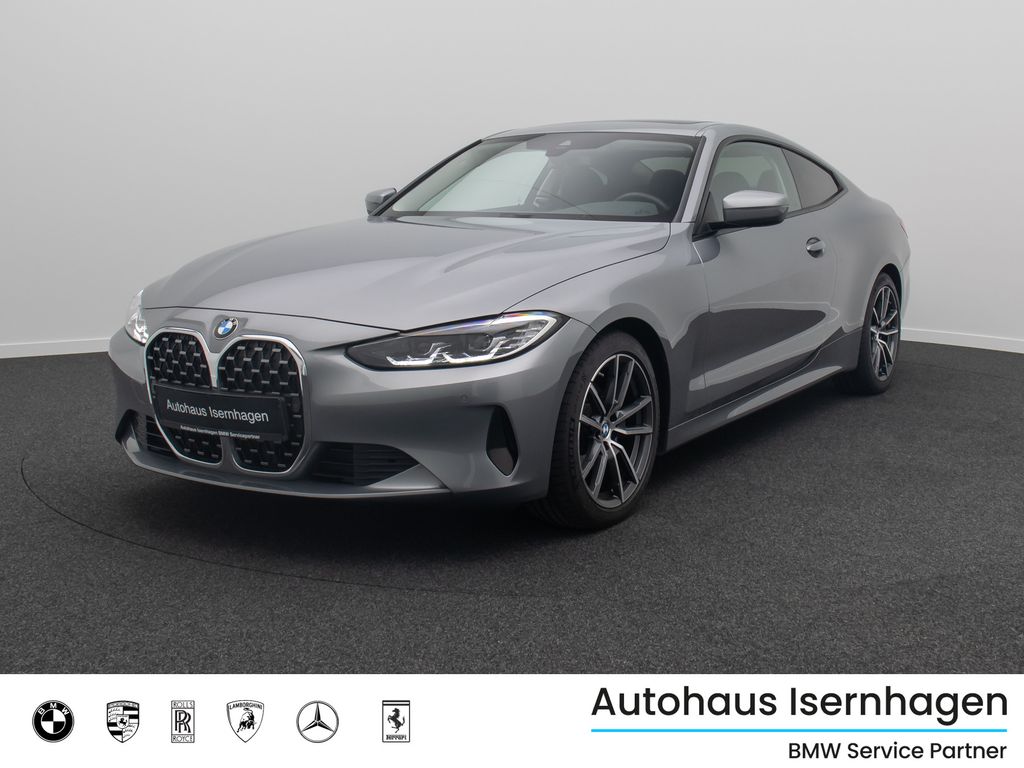 Bild des Angebotes BMW 420d Coupé Alarm HiFi DAB Sport Glasdach 18Zoll