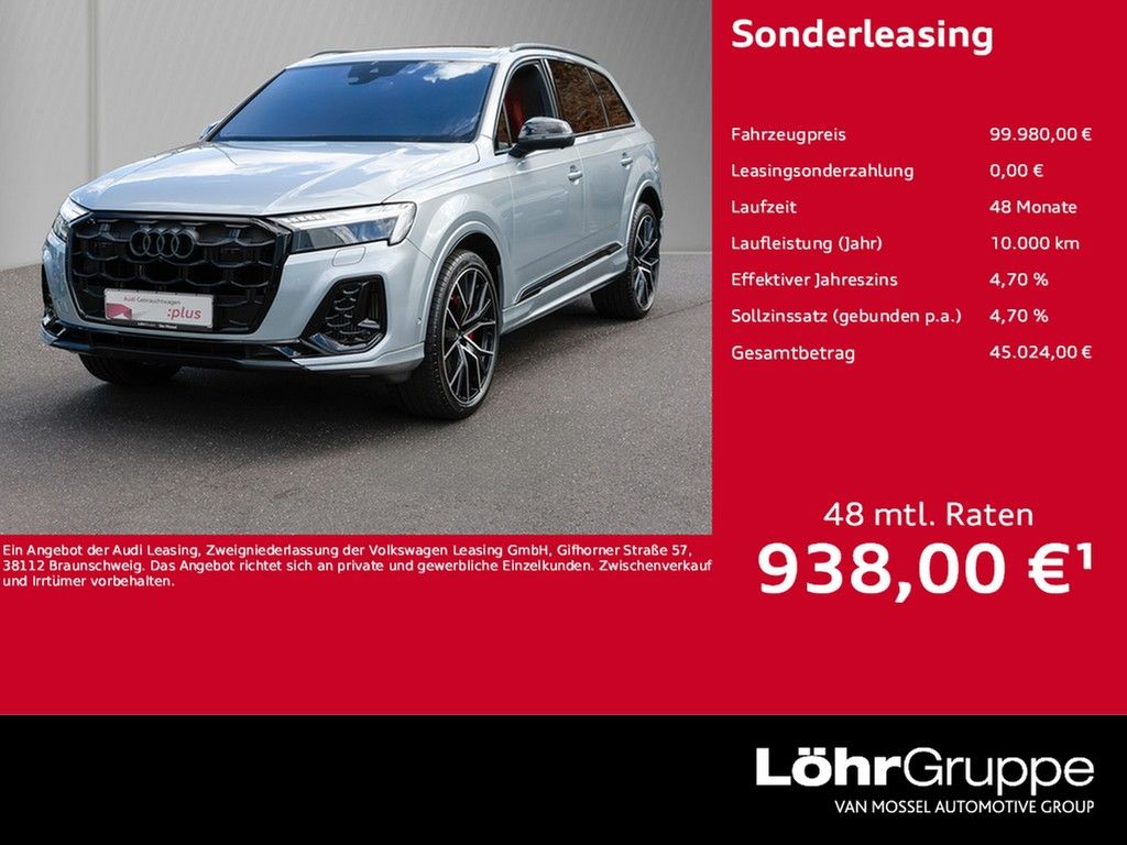 Bild des Angebotes Audi SQ7 4.0 TFSI Leder AHK Matrix ACC B&O Nachtsicht