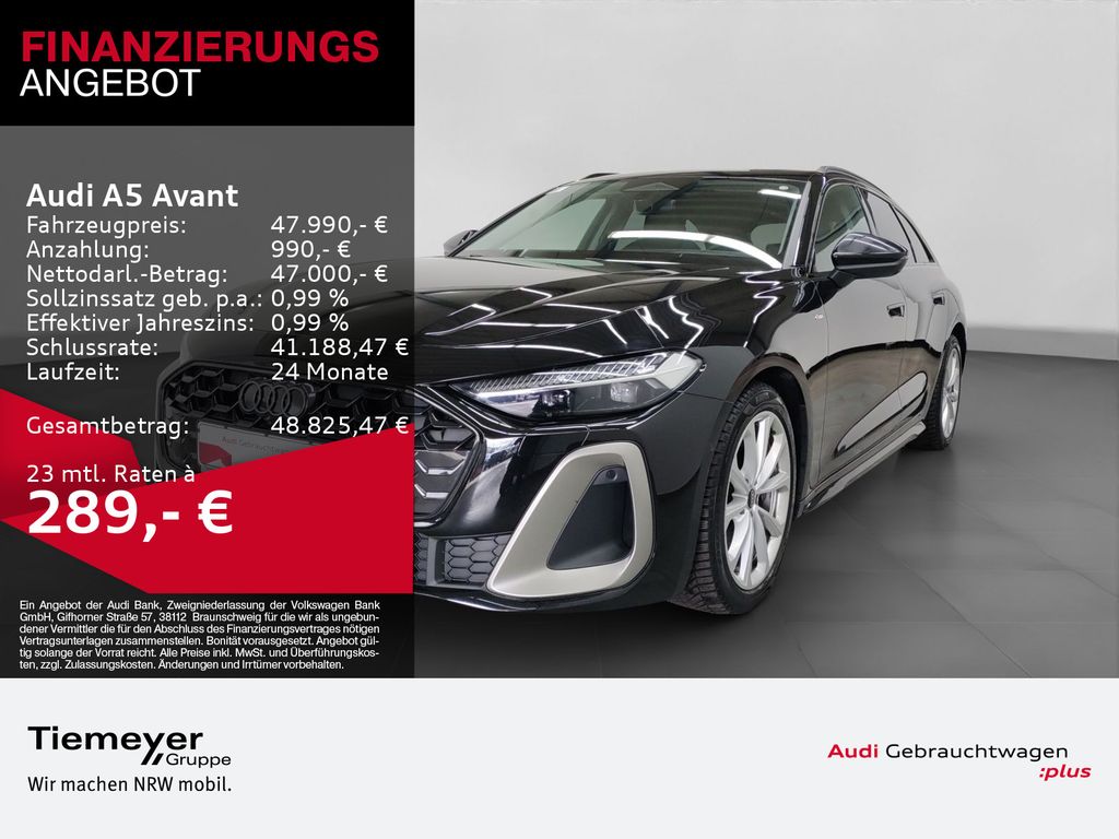 Bild des Angebotes Audi A5 Avant TFSI Q S LINE EDITION 1 LM19 LEDER AHK