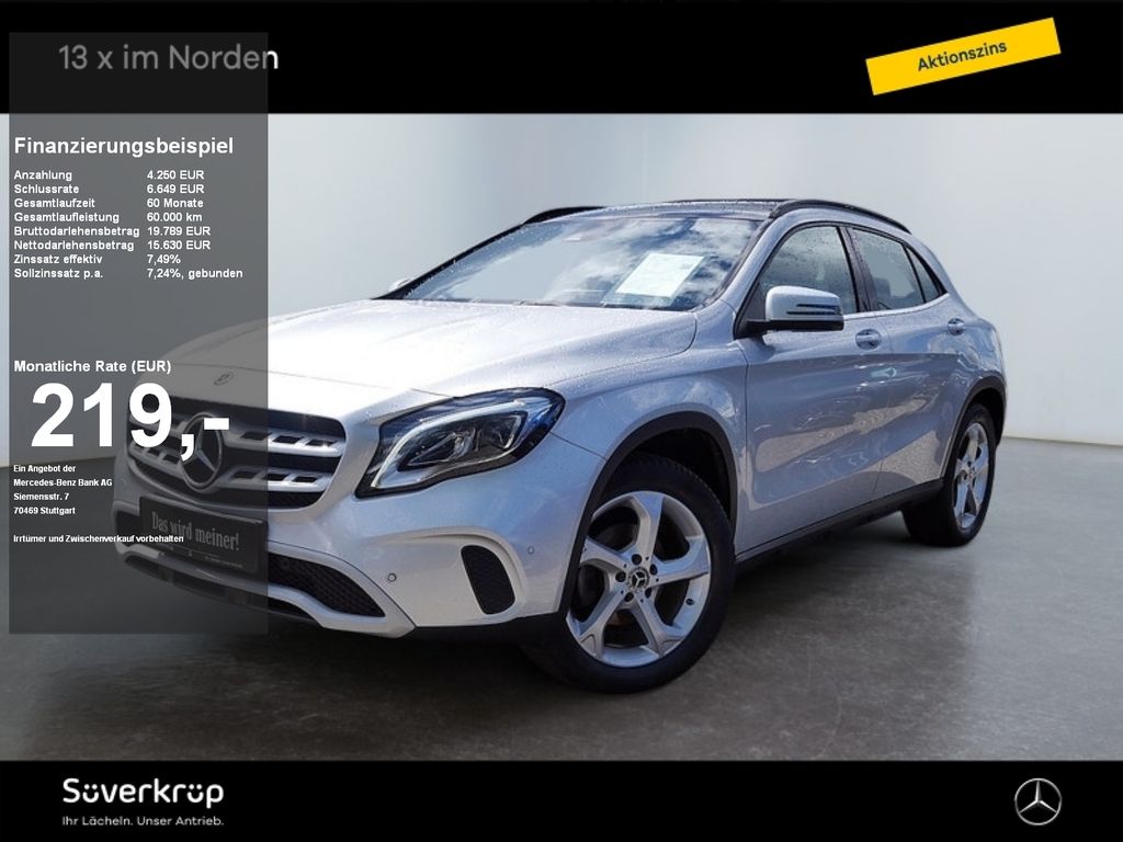 Bild des Angebotes Mercedes-Benz GLA 180 KAMERA PANO SPUR PDC SHD SHZ