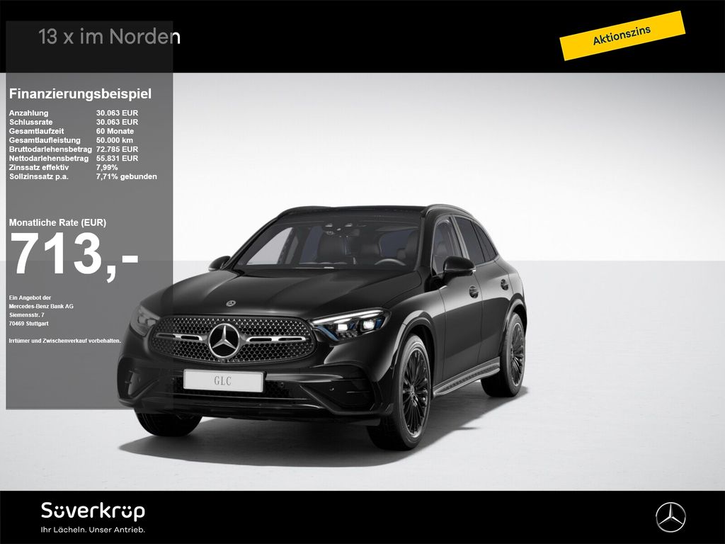 Bild des Angebotes Mercedes-Benz GLC 300 4MATIC AMG BURM NIGHT MEMO 360 AHK DISTR