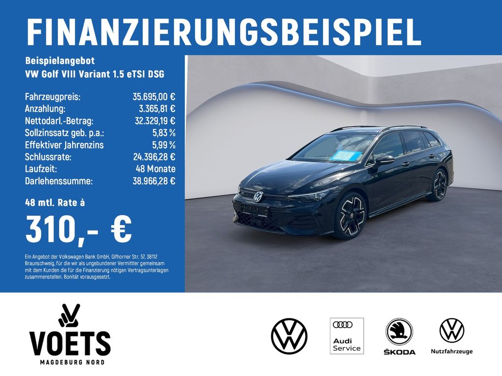 Bild des Angebotes Volkswagen Golf VIII Variant 1.5 eTSI  DSG R-Line AHK+MATRI