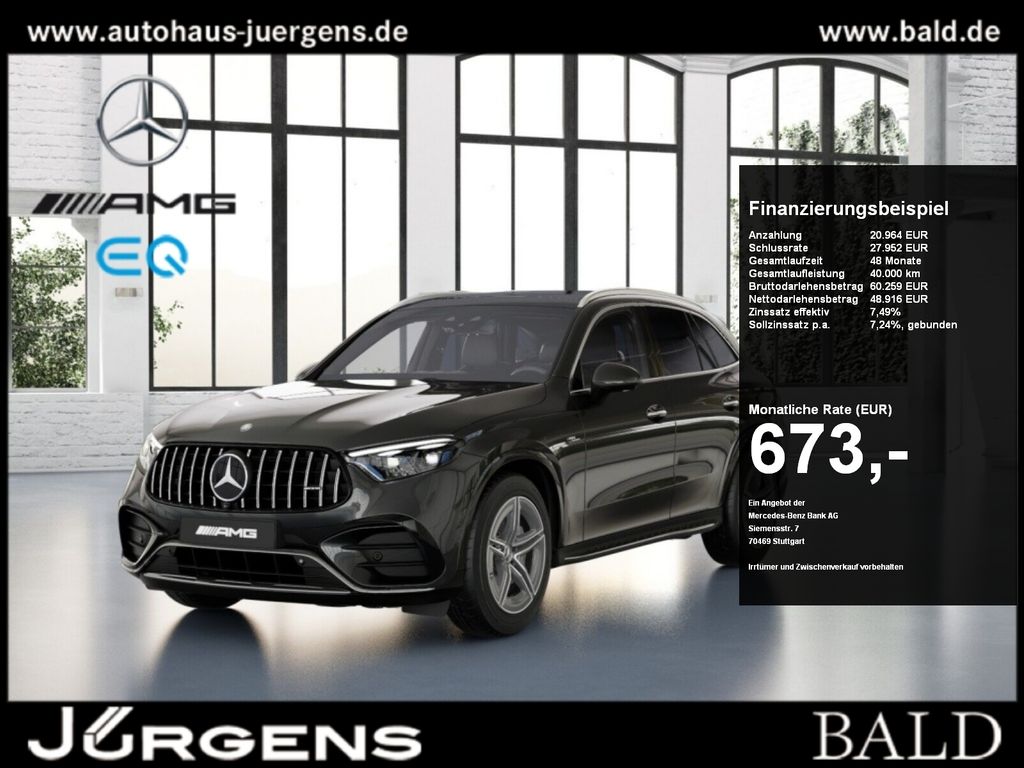 Bild des Angebotes Mercedes-Benz GLC 43 AMG 4M Pano/AHK/StdHz/DIGITAL/360/HAL/Mem