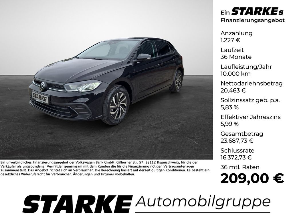 Volkswagen Polo 1.0 TSI DSG Life  LED Kamera PDC LM Tempo K
