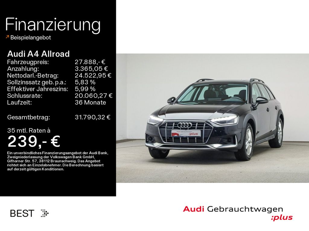 Bild des Angebotes Audi A4 allroad qu. 45 TFSI Pano, Navi, Sound, Parken