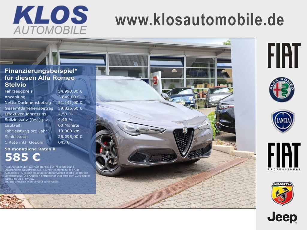 Alfa Romeo Stelvio VELOCE 2.2 DIESEL 16V 210 PS AT8 Q4 SCHI