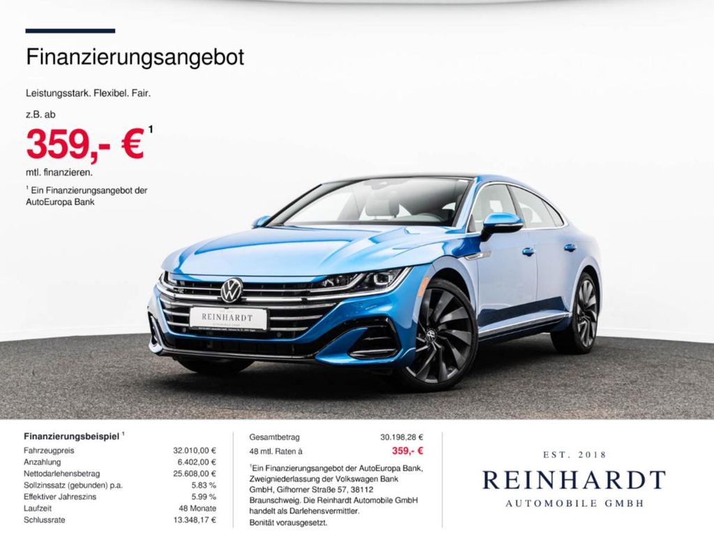 Volkswagen ARTEON LIMOUSINE 2.0TSi R LINE 4M IQ-L/ACC/PANO