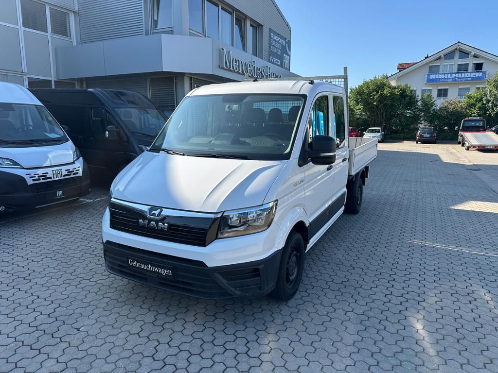 Bild des Angebotes MAN TGE 3.140 Pritsche DOKA AHK3.0t Radio Klima