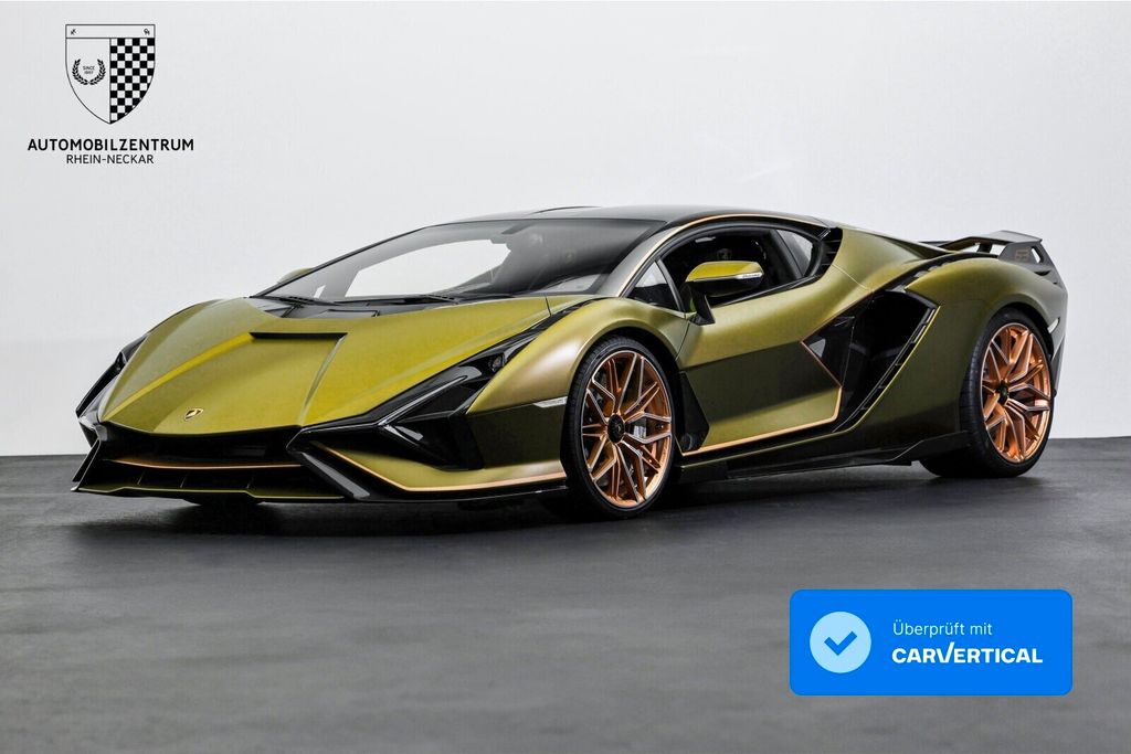 Bild des Angebotes Lamborghini Sián 1 of 63 VerdeGea/AdPersonam/FullCarbon/PPF