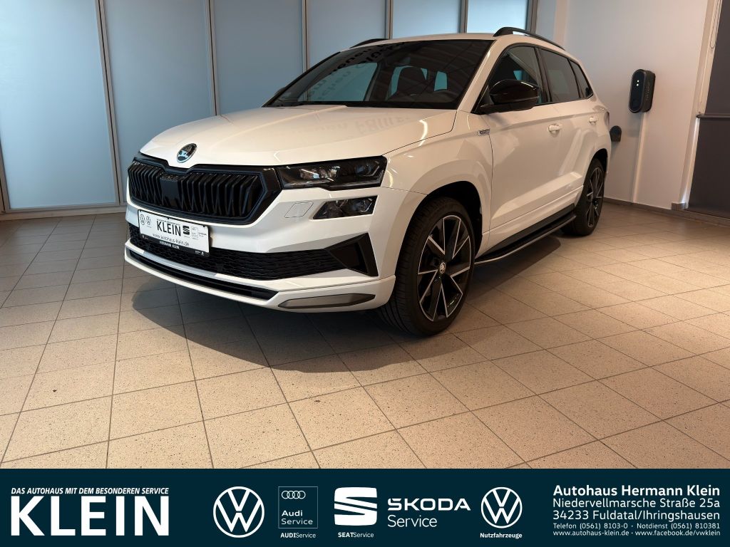 Bild des Angebotes Skoda Karoq 2.0 TDI Sportline 4x4 AHK, Pano, R.-Kamera