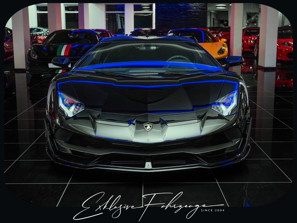 Lamborghini SVJ Roadster | Nero Aldebaran | Lift