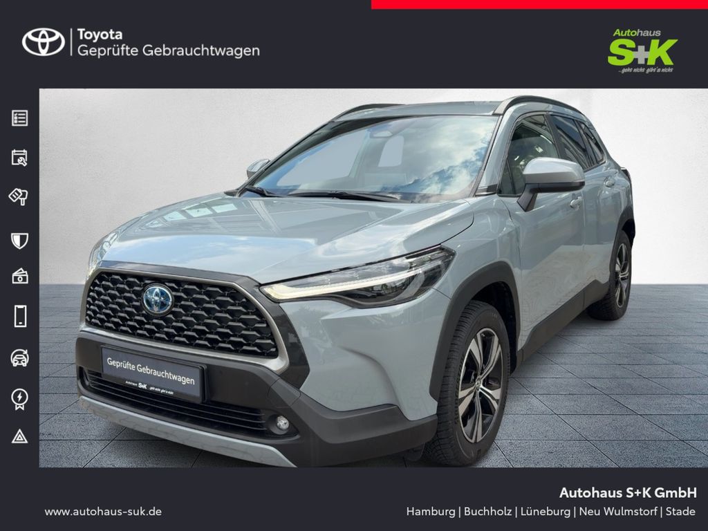 Bild des Angebotes Toyota Corolla Cross 1,8 Hybrid Teamplayer*Carplay*8-Fa