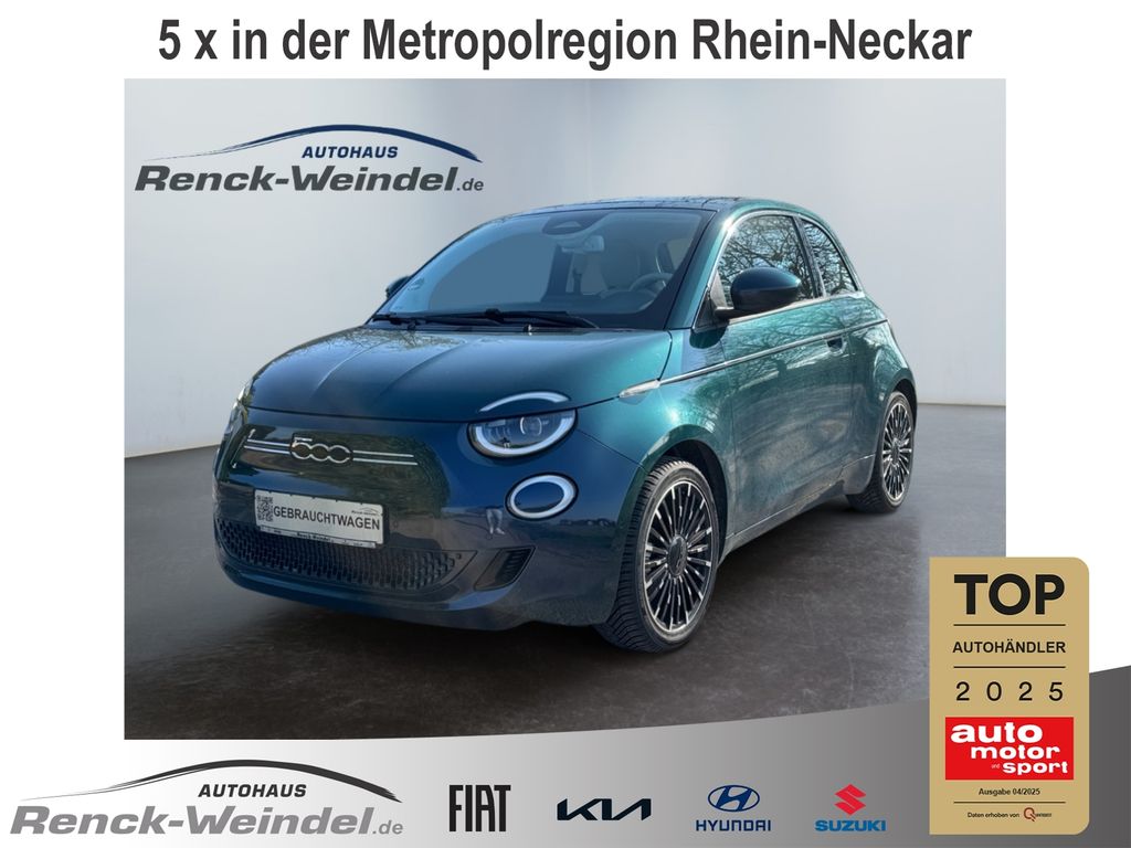 Bild des Angebotes Fiat 500 La Prima El. Panodach Navi LED Apple CarPlay