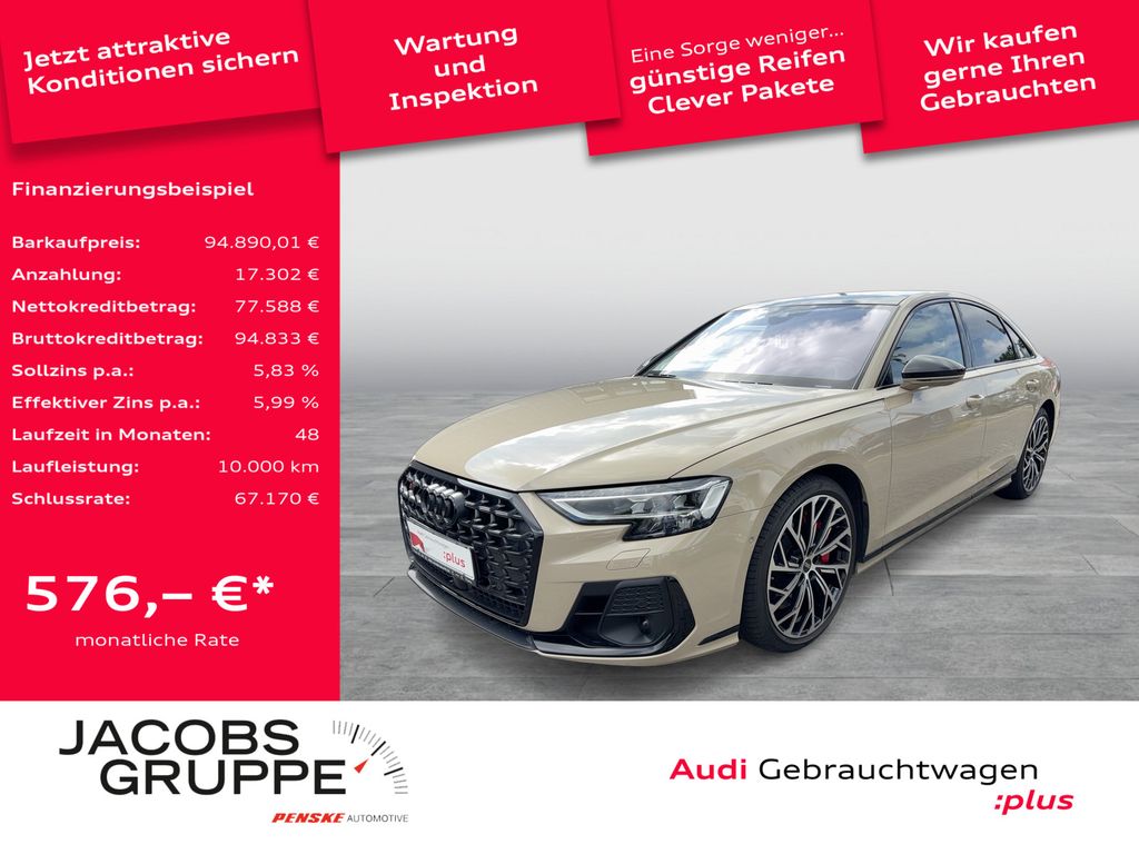 Bild des Angebotes Audi S8 Individual/Black+/189UPE/Digi Matrix/Volllede