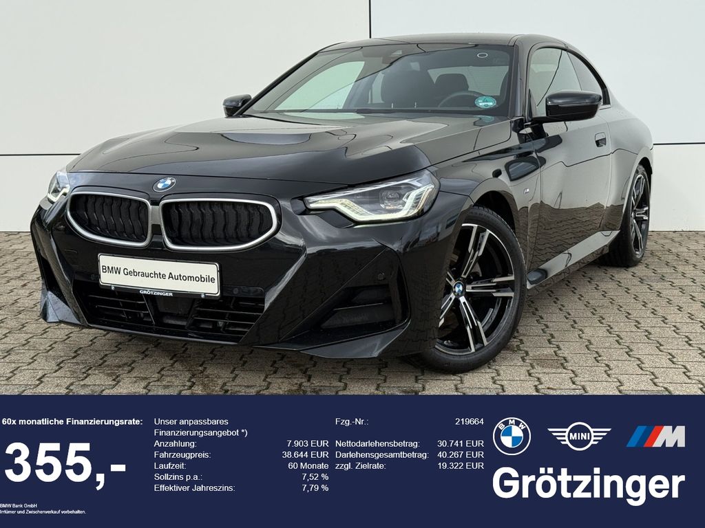 Bild des Angebotes BMW 220i Coupé M Sportpaket LED+Komfort+SHZ+Klima