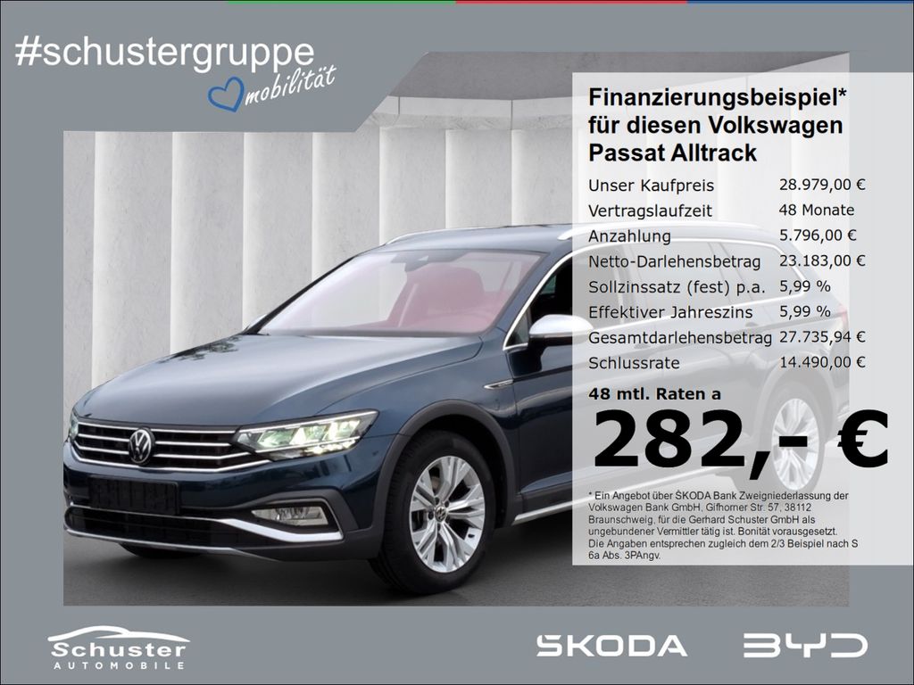 Bild des Angebotes Volkswagen Passat Alltrack 4Mot TDI*200PS AHK ACC Massage