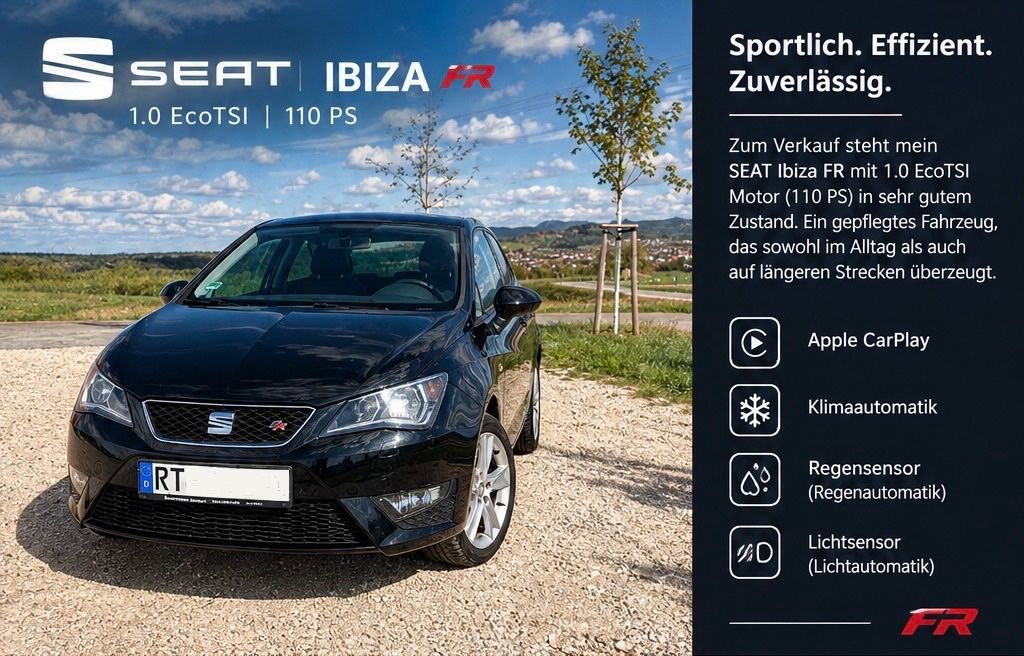 Bild des Angebotes Seat Ibiza 1.0 EcoTSI Start&Stop 81kW FR SC