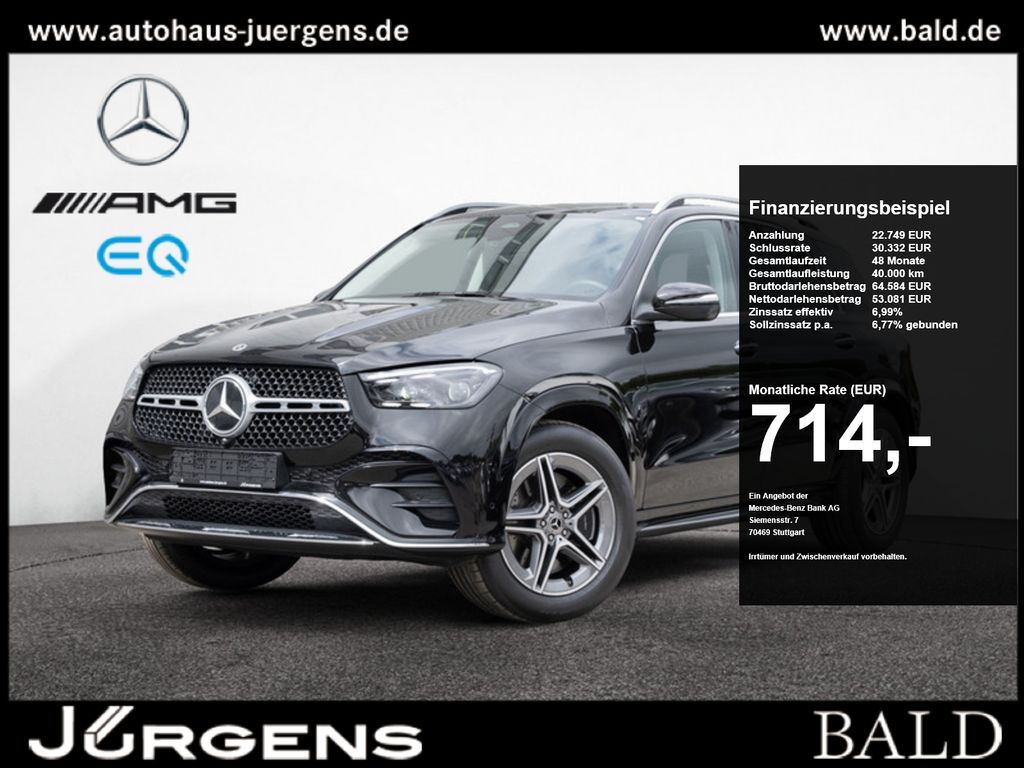 Bild des Angebotes Mercedes-Benz GLE 400 e 4M AMG-Sport/Pano/Burm/AHK/Leder/360