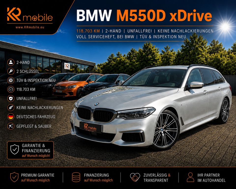 Bild des Angebotes BMW M550D/xDrive/118T/2-Hand/Unfallfrei/Voll-Service