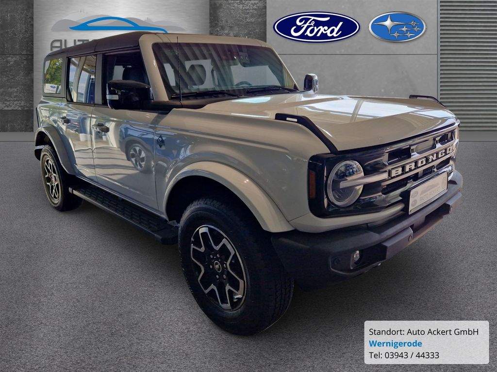 Ford Bronco Outer Banks 4x4,2.7l V6, LED,RFK,Keyfree,
