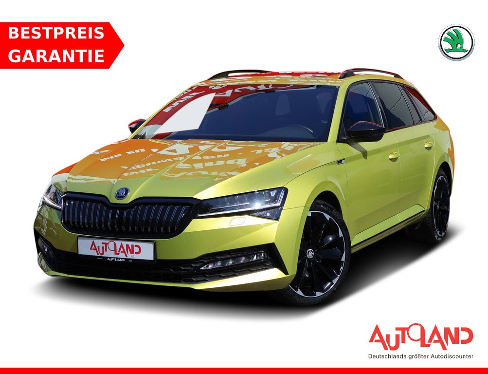 Bild des Angebotes Skoda Superb Combi Sportline iV Navi Tempomat Keyless