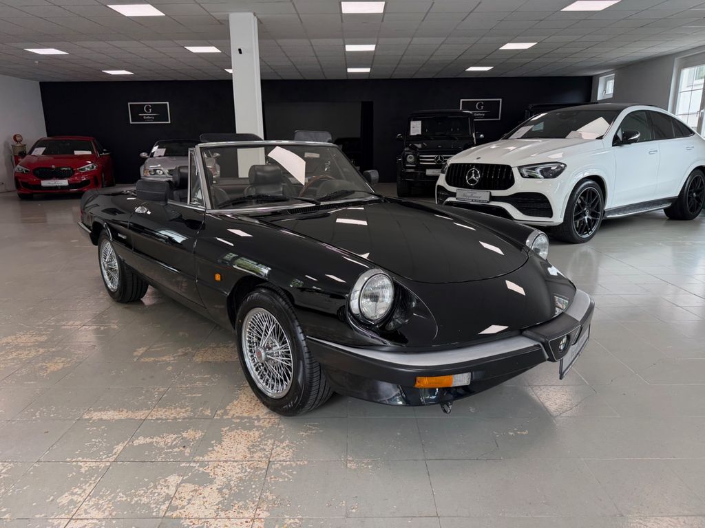Alfa Romeo Spider H-Kennzeichen/Deutsches Fahrzeug/2 Hand