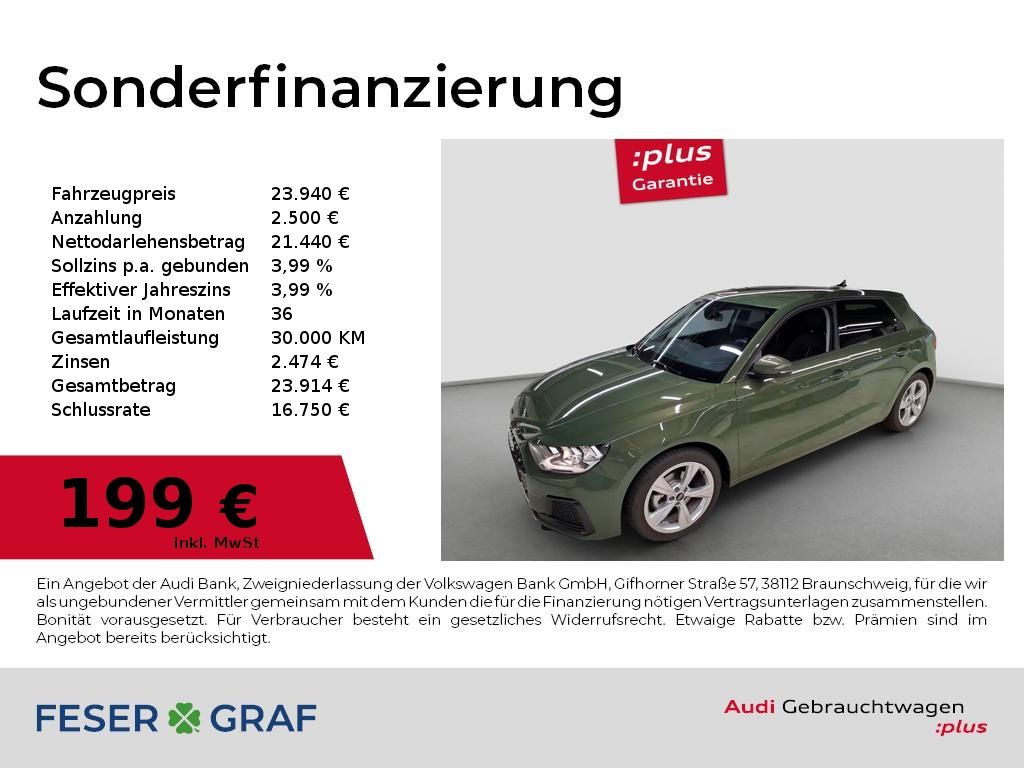 Bild des Angebotes Audi A1 SB 30TFSI adv./PDC+/Navi+/CarPlay