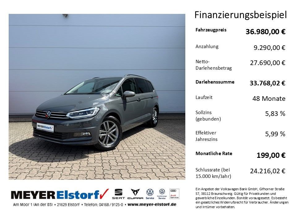 Bild des Angebotes Volkswagen Touran 1.5 TSI DSG Comfortl. AHK  ACC über 30%