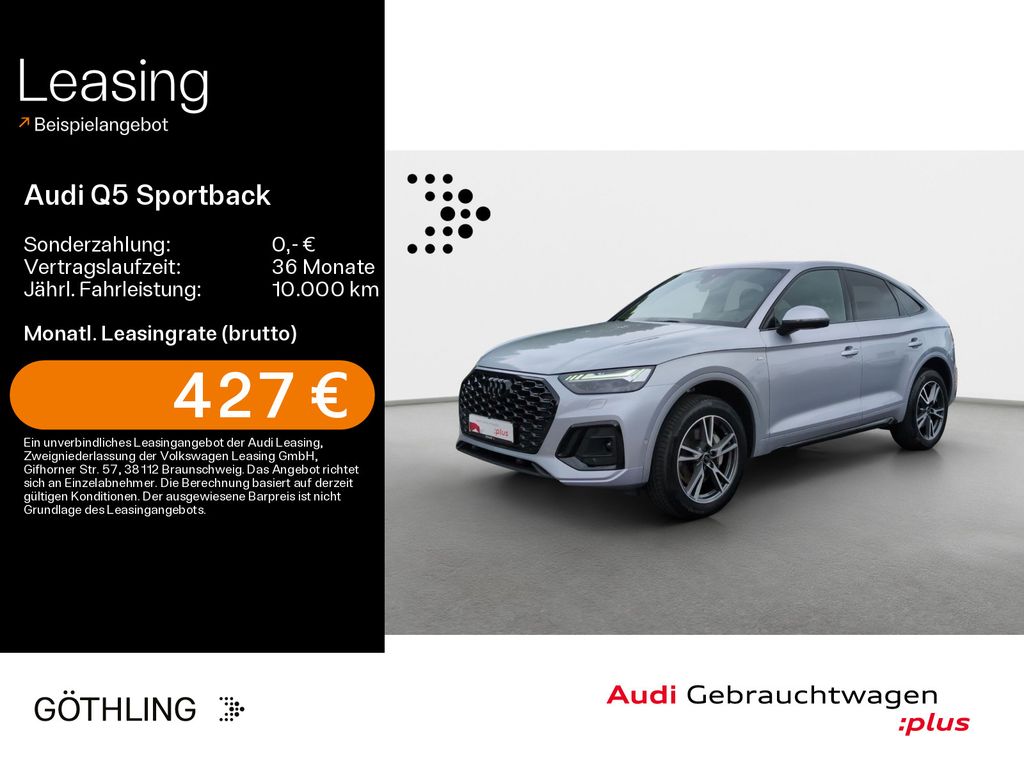 Bild des Angebotes Audi Q5 Sportback 50 TDI qu. S line Matrix*AHK*HuD*