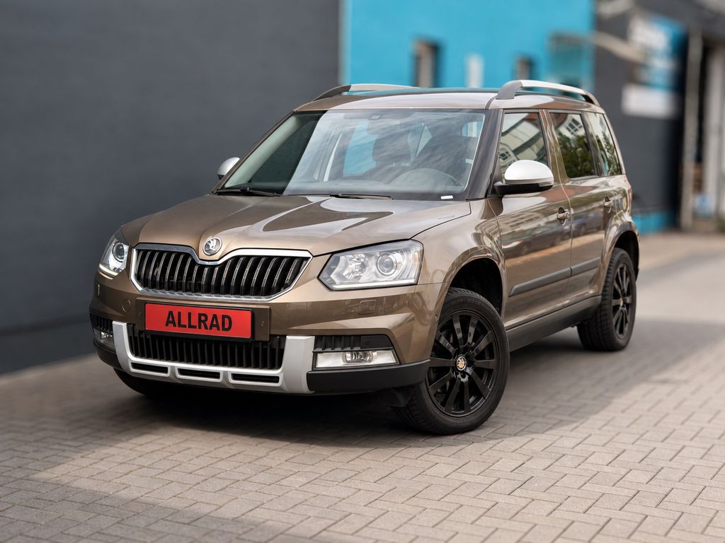 Bild des Angebotes Skoda Yeti 4x4 TDi*DSG*BiXenon*Sitzhz*PDC*8Räder*0Rost