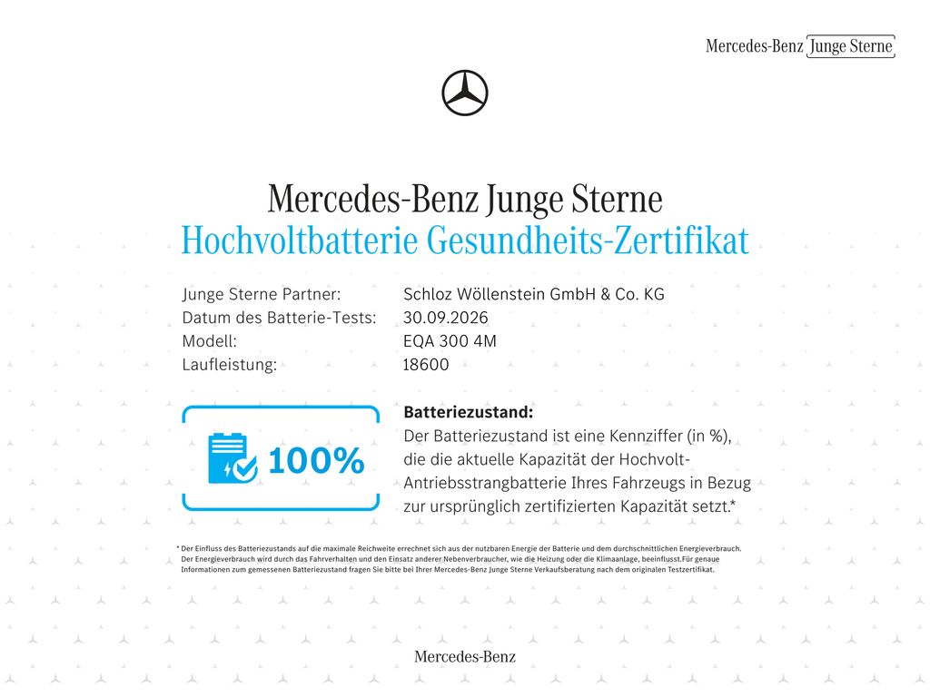 Mercedes-Benz EQA 300 4M AMG|MBUX|Progressive|Night|Ambiente