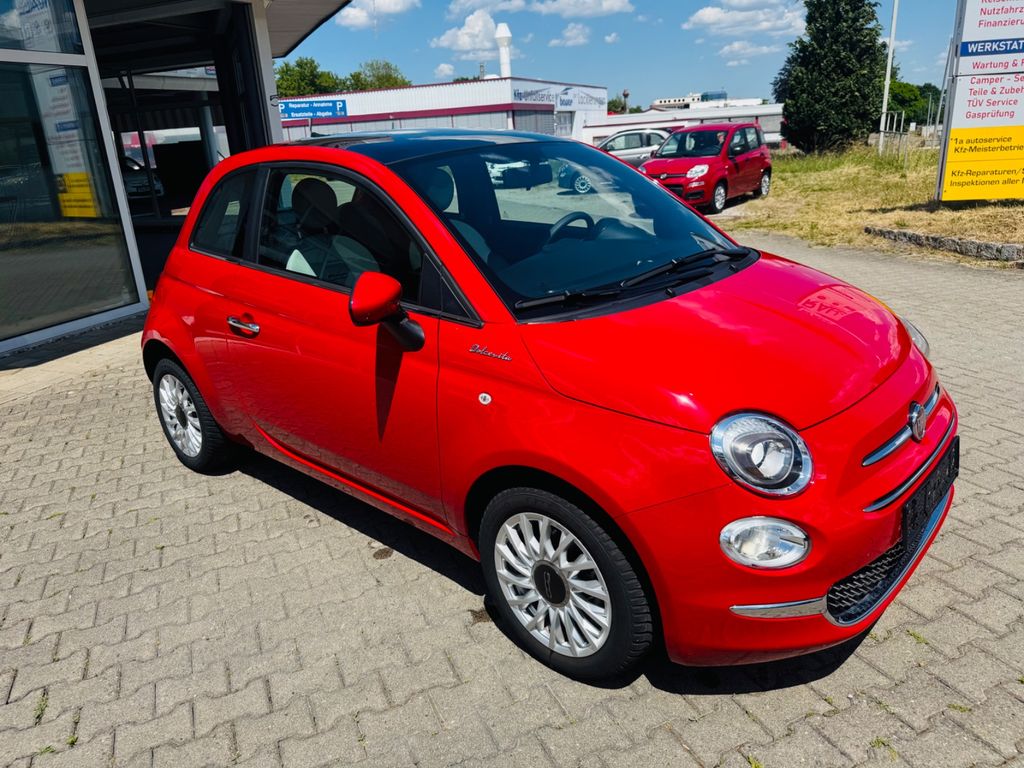 Bild des Angebotes Fiat 500 DOLCEVITA 1.0 HYBRID HALBLEDER SPORT PANODAC