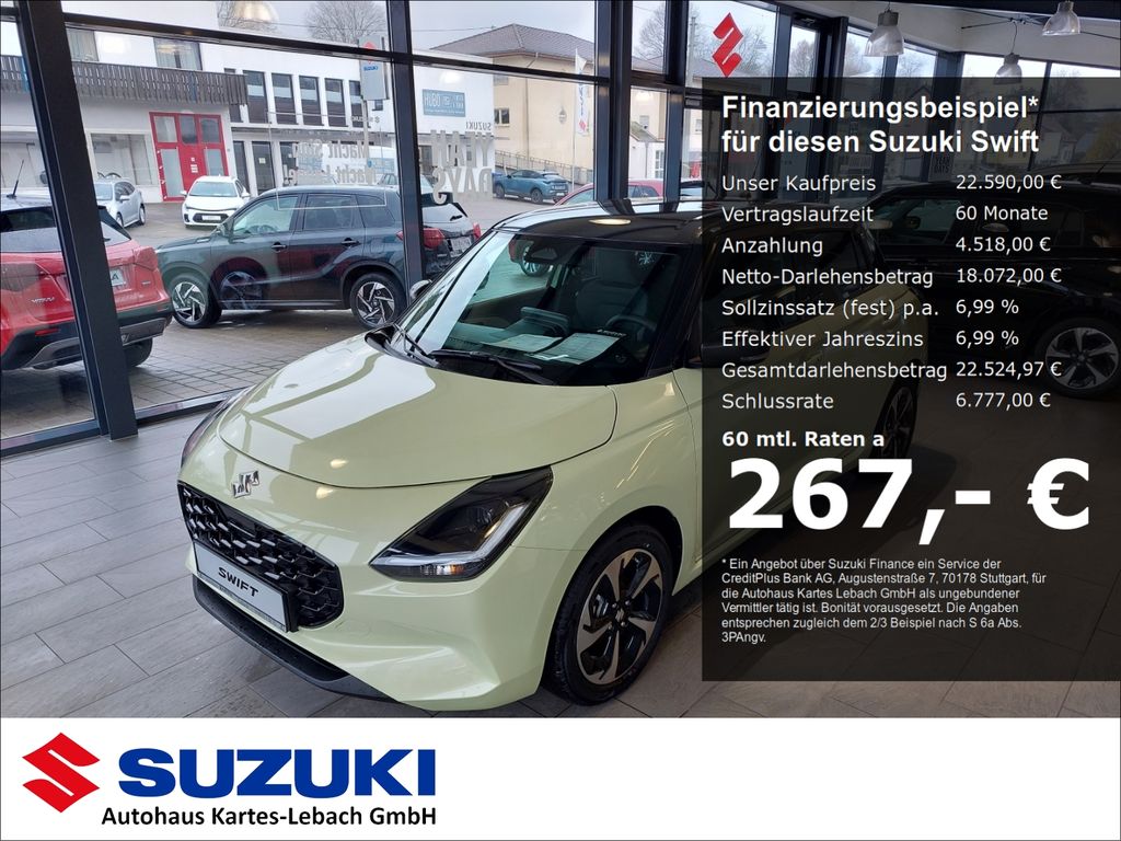 Bild des Angebotes Suzuki Swift 1.2 Dualjet Hybrid Comfort+ AT Kam Nav SHZ