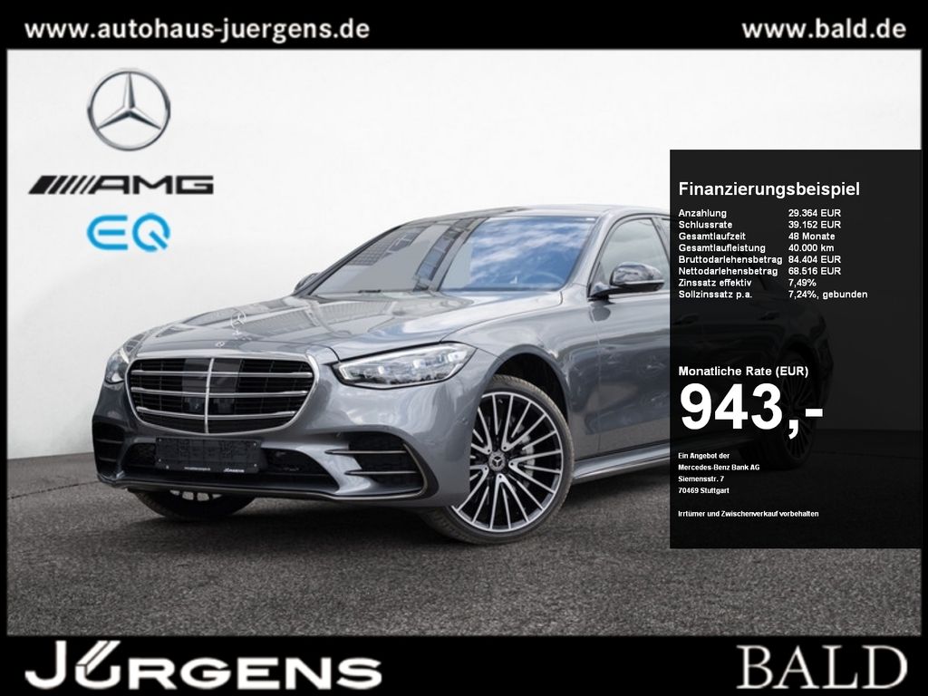 Bild des Angebotes Mercedes-Benz S 500 4M L AMG-Sport/Pano/Sitzklima/Nappa/Burm