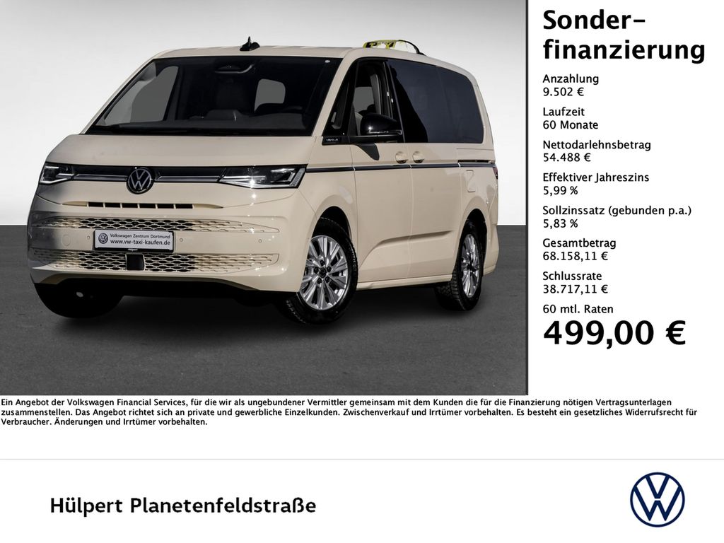 Bild des Angebotes Volkswagen T7 Multivan Style Taxi 8-Si. 2.0 TDI TAXI DSG LÜ