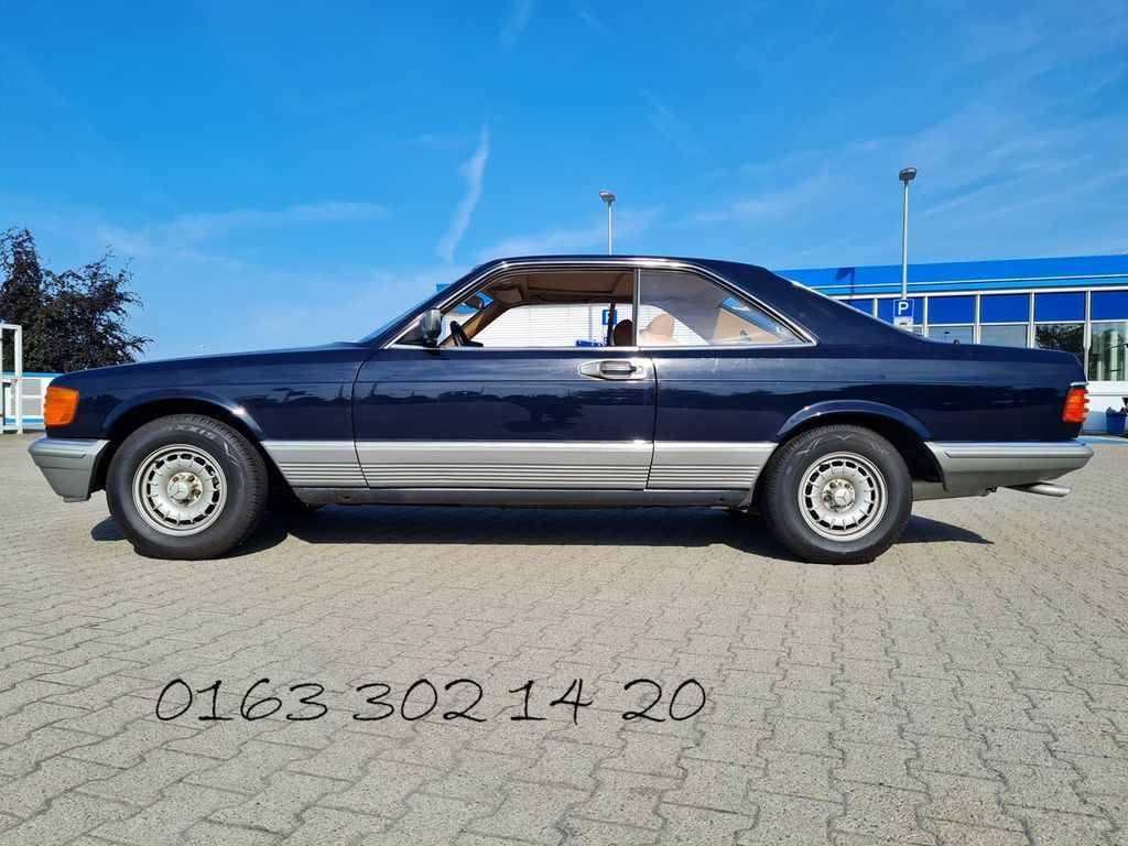 Bild des Angebotes Mercedes-Benz 500 SEC 2.HAND + SCHECKHEFT+ KLIMA + NUR 139 TKM