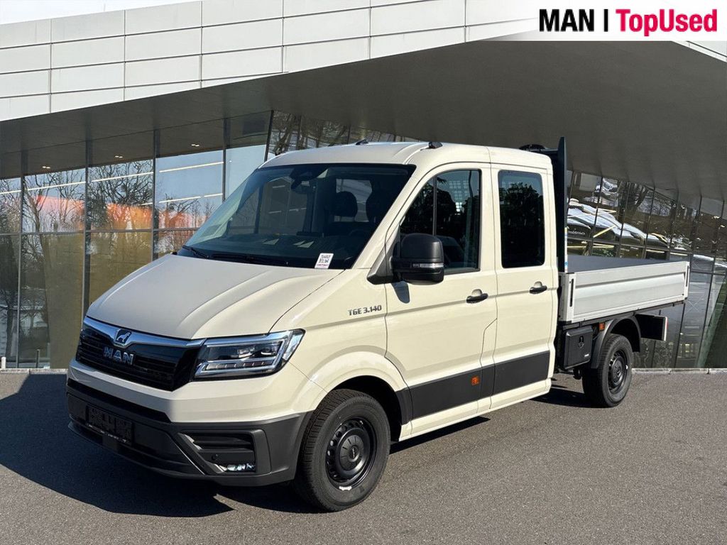 Bild des Angebotes MAN TGE 3.140 DOKA+PRITSCHE+L2+AHK+7-SITZE+KLIMA LED