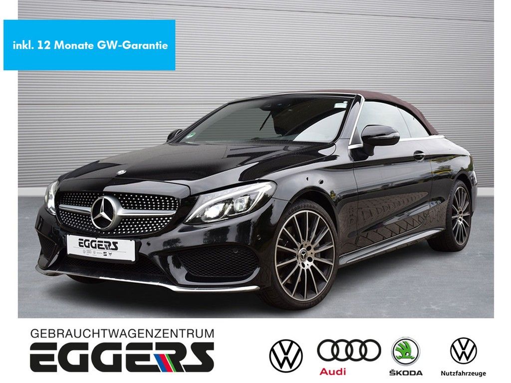 Bild des Angebotes Mercedes-Benz C 400 Cabrio 9G 4Matic *AMG-Line*LED*AHK*RüKam*
