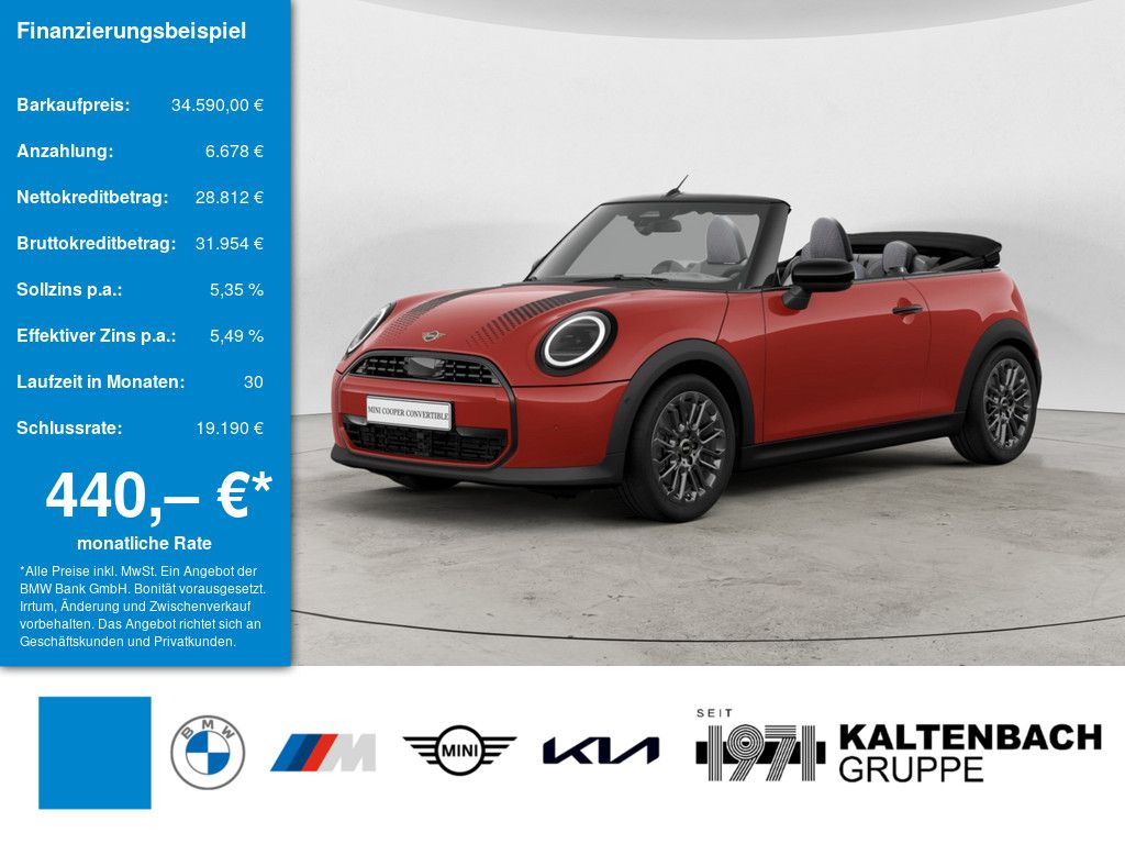 Bild des Angebotes MINI Cooper C Cabrio Classic Trim HUD LED NAVI SHZ