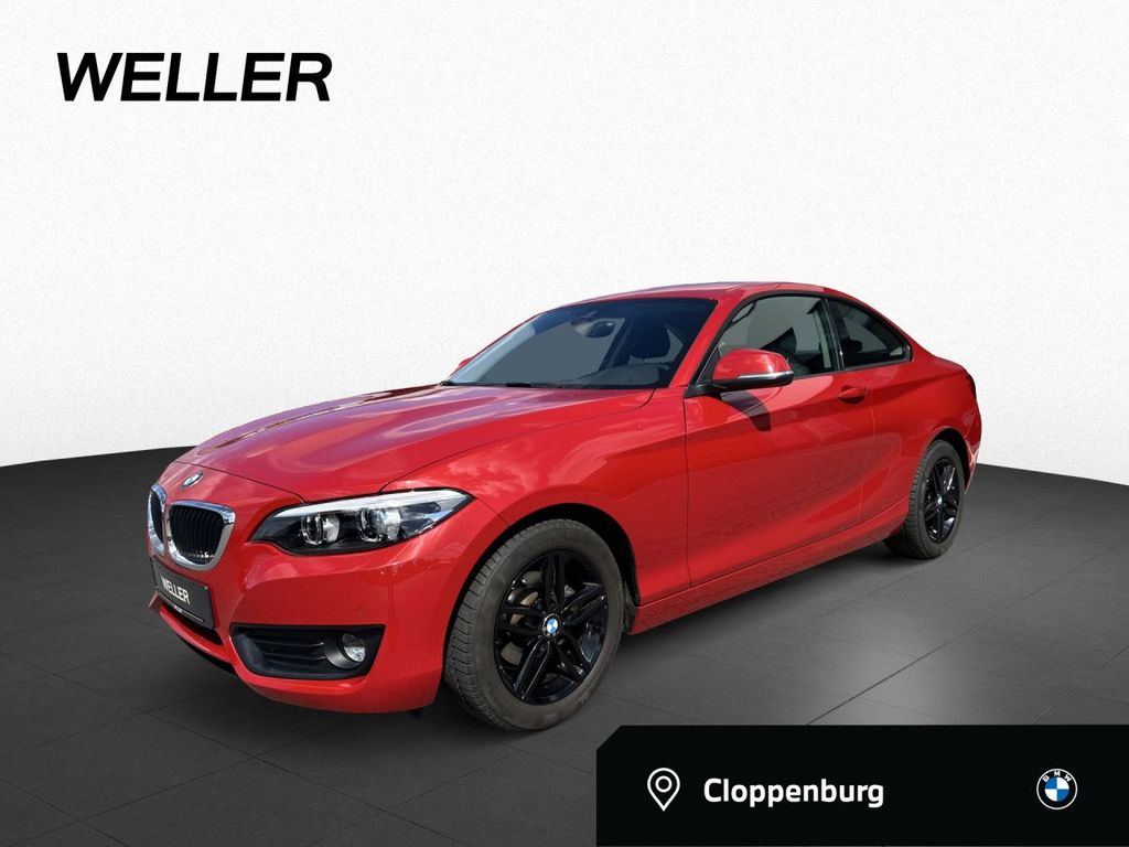 Bild des Angebotes BMW 218i Coupe NAVI LED PDC SHZ  MFL Klima Komfort