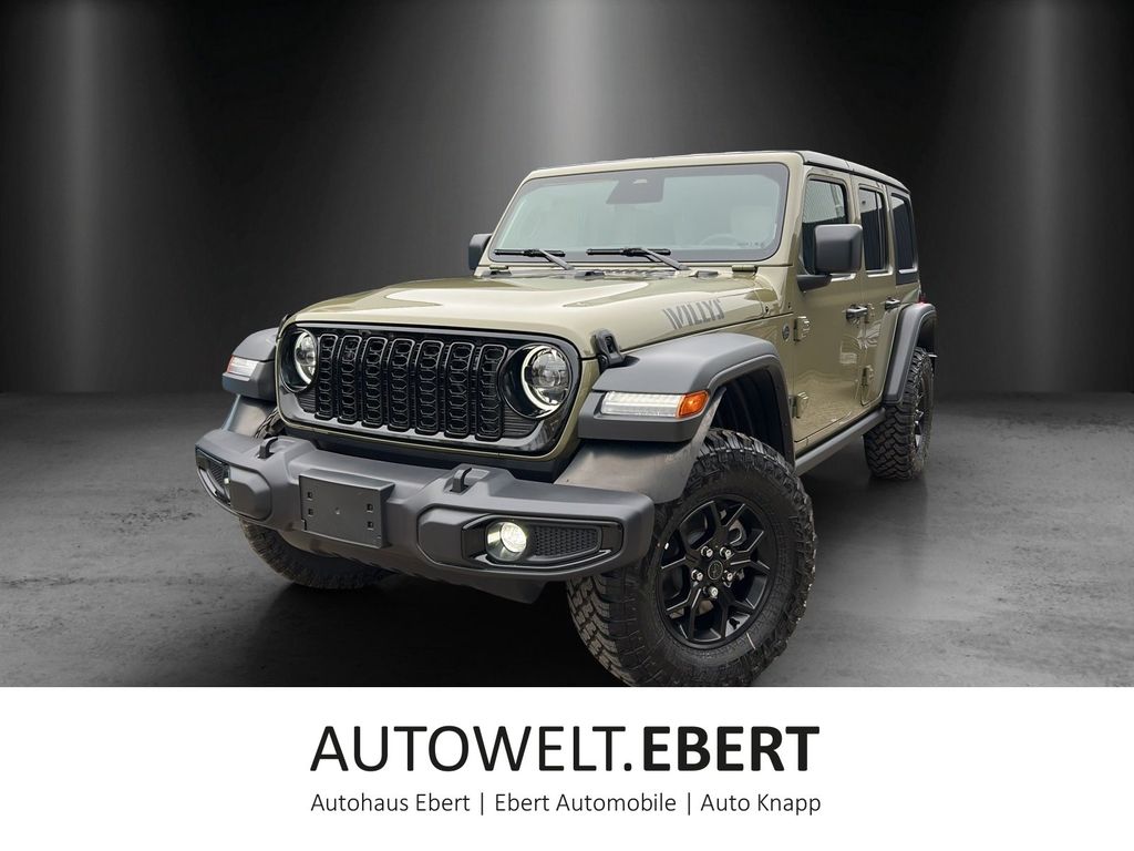 Jeep Wrangler 2.0 Willys 4 Door 4x4 SHZ/NAVI/AHK/