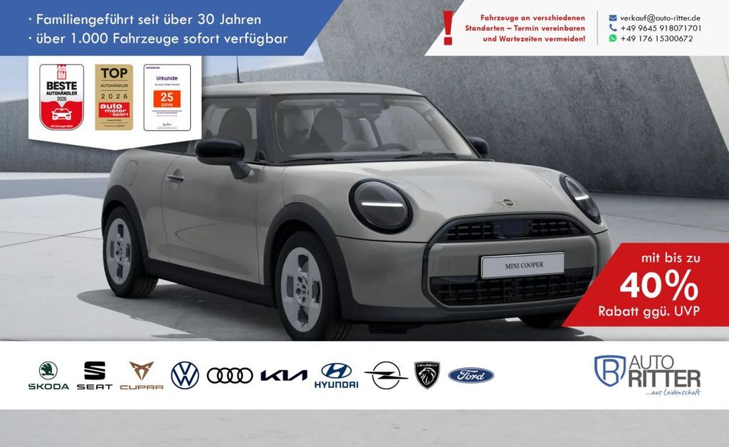 MINI Cooper C Essential Trim HuD|RFK|LED|Navi|Carp...