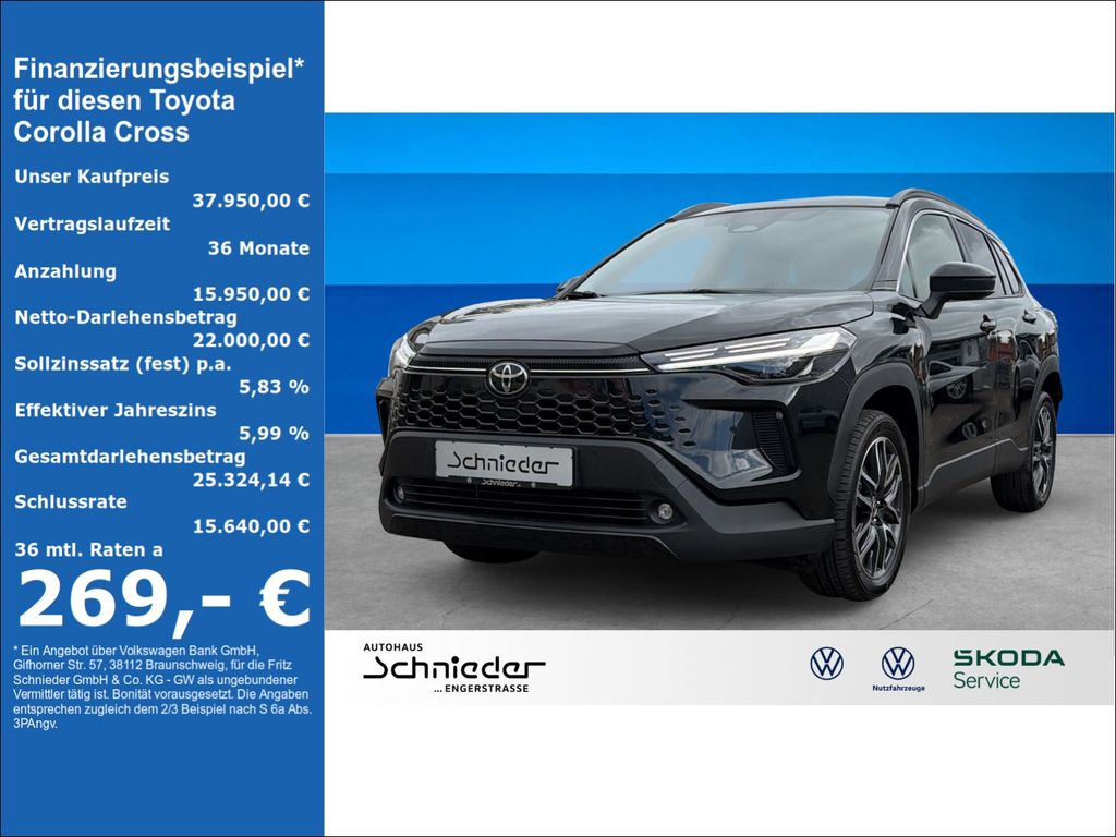 Bild des Angebotes Toyota Corolla Cross 2.0 Hybrid Teamplayer Deutschland