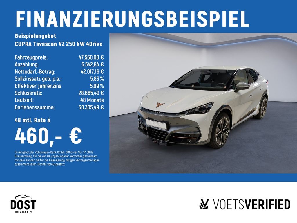 Bild des Angebotes Cupra Tavascan  VZ 250 kW 4Drive NAVI+PDC+SHZ+LED+AHK