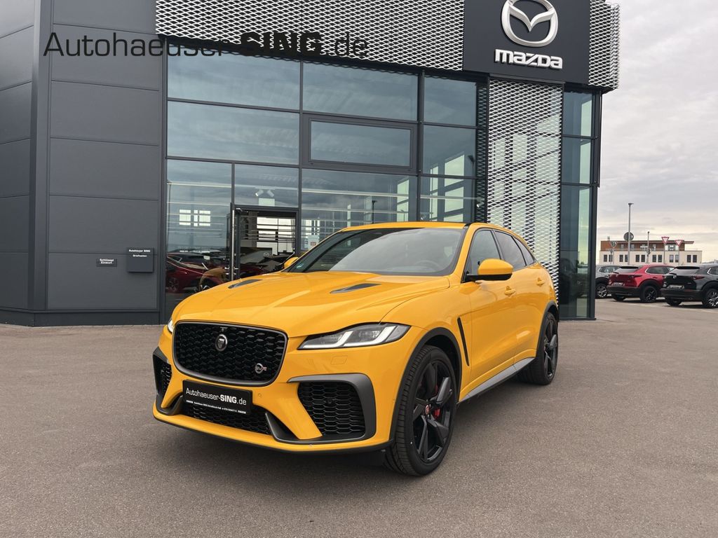 Bild des Angebotes Jaguar F-Pace SVR AWD AdSR 360°Head-UP Black Pack