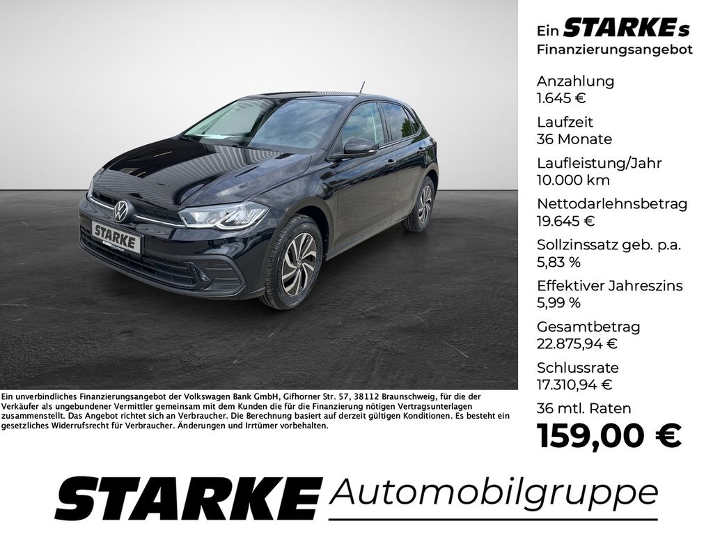 Bild des Angebotes Volkswagen Polo 1.0 TSI DSG Life  LED Kamera PDC LM Tempo K