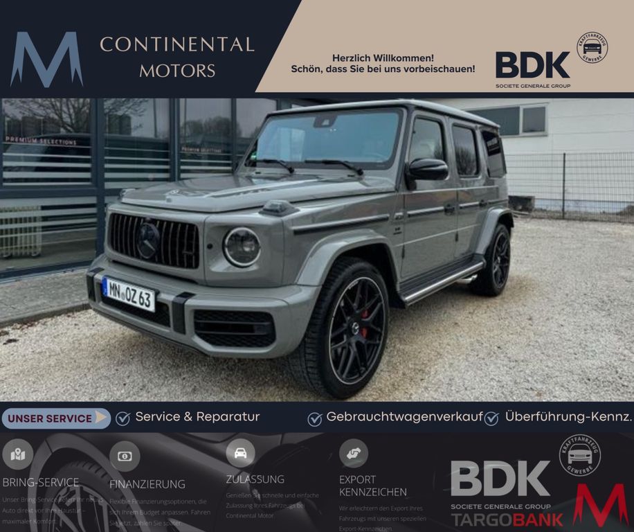 Bild des Angebotes Mercedes-Benz G 63 AMG*Manufaktur*Burmester*360KAM*NightPaket*