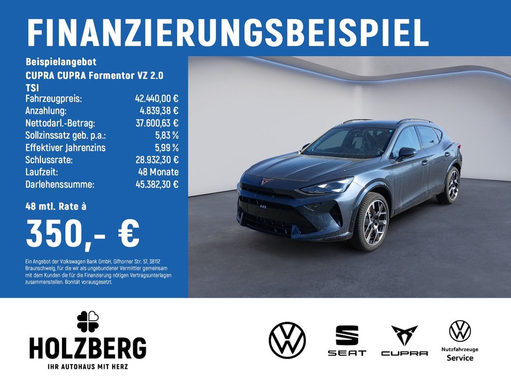 Bild des Angebotes Cupra CUPRA Formentor VZ 2.0 TSI VZ MATRIX+AHK+NAVI