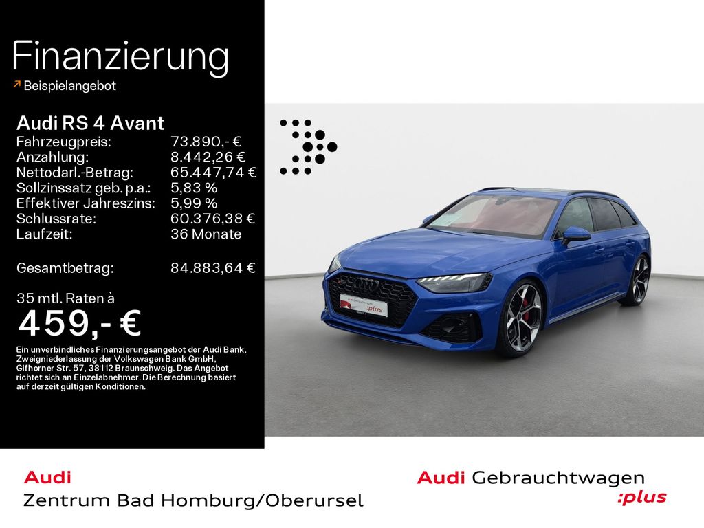 Bild des Angebotes Audi RS 4 Avant qu competition*Navi*Matrix*B&O*HUD*Ca